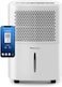 Pro Breeze&reg; 12L/Day Dehumidifier, Smart Compressor Dehumidifier with App, Wi-Fi with Automatic Humidity Sensor &amp; Display, 24-hour Timer, Laundry Drying, Continuous Drainage