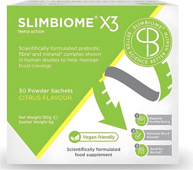 Prebiotic with Glucomannan, Fructo-oligosaccharide and Chromium Supports Healthy Gut Microbiome, Award Winning for Weight Loss - 150g