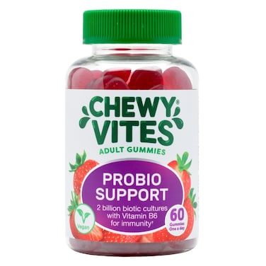 Chewy Vites Probiotic Support Adult Gummies, Pack of 60&rsquo;s