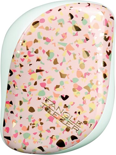 Tangle Teezer Compact Styler, Detangling Hairbrush, Terazzo