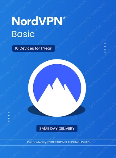 NordVPN Basic  10 Devices for 1 Year   Digital License   SAME DAY DELIVERY