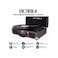 Victrola Journey+ Signature Turntable Record Player Bluetooth Vinyl Streaming Vinyl Record Player, Bluetooth Connectivity &amp; Built-in Speakers, Stereo RCA Output (Magenta)