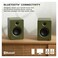 Victrola Tempo Bluetooth Bookshelf Speakers Pair - Green