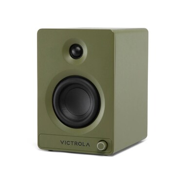 Victrola Tempo Bluetooth Bookshelf Speakers Pair - Green