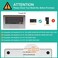 US Layout Clear Silicone Keyboard Cover for MacBook Air 13.6" &amp;15" M2/M3 A2681/A3113,M2/M3 A2941/A3114, 2023-2021 MacBook Pro 14" &amp; 16" A2918/A2992/A2442/A2779/A2991/A2485/A2780, Skin Clear