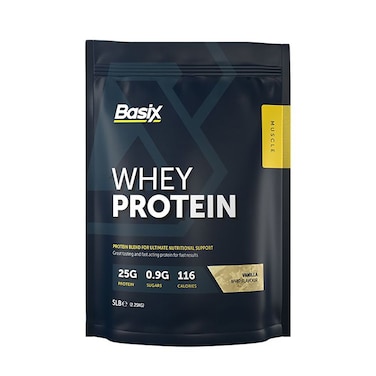 Basix Whey Protein Powder For Nutritional Support,&nbsp;Vanilla Whip Flavour 5lb