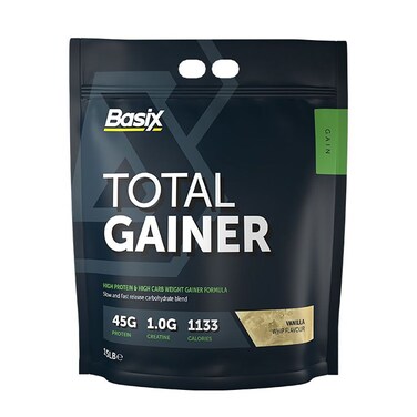 Basix Total Gainer Weight Gainer Formula Vanilla Whip Flavour 15lb