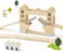 Le Toy Van London Train Set - 120-Piece Wooden Train Set, Pretend Play Toy for Kids, Interactive Train Station, London-Themed Train Accessories, Gift for Children