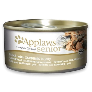 Applaws Cat Senior Tuna With Sardines - 70g Tin