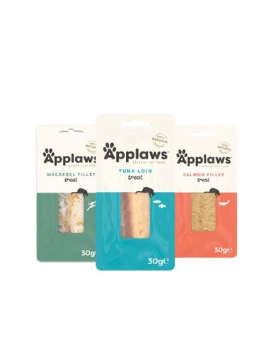Applaws Variety Loin Selection Cat Treats &ndash; Natural Premium Cat Treats, 12 x 30g