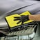 Rhinomotive Polish &amp; Final Touch Microfibre Cloth, Yellow &amp; Grey, Size: 40CM x 40CM,800GSM