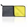 Rhinomotive Polish &amp; Final Touch Microfibre Cloth, Yellow &amp; Grey, Size: 40CM x 40CM,800GSM