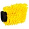 Rhinomotive Wash Mitt Glove, Size: 22 x 13CM, Yellow ,105GM