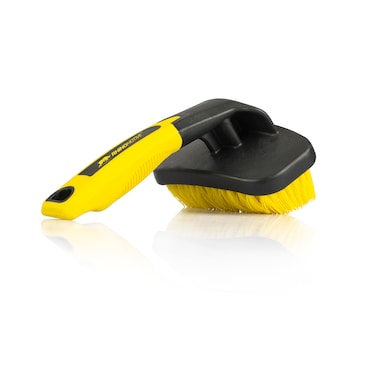 Rhinomotive Curved Tyre Brush With Strong Bristles, 15cm x 21cm R1816