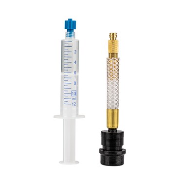 Concentrated Power Freeze Adapter (Syringe) 6Ml + Hose With Check Valve For R134A R2306