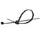 Rhinomotive Metal Inlay Cable Ties Black  100MMX3MM R2109