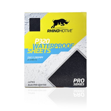 Waterproof Sheets -P320 25 Sheets/Pack R1559