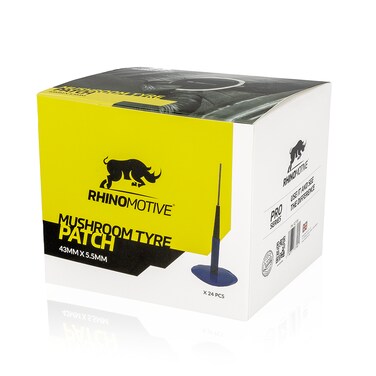Mushroom Tyre Patch 43x5.5mm 24 pcs/box R2708