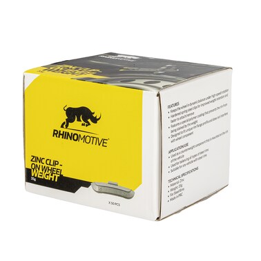 Zinc Clip On Wheel Weight 35grams 50 pcs/box R2722