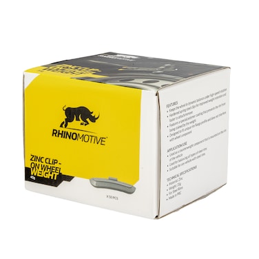 Zinc Clip On Wheel Weight 40grams 50 pcs/box R2722