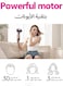 DOSCHER 1600W Professional Ionic Hair Dryer - Fast Drying Blower Hair Dryer with Thermo-Control, Low Noise, Includes Hair Diffuser and Concentrator for Perfect Styling