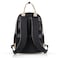 Little Story Kenzie Mom Dad Travel Diaper Backpack - Black
