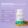 NMN Bio Berberine With Milk Thistle 400mg Supplement Capsules, Pack of 60&rsquo;s