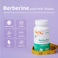 NMN Bio Berberine With Milk Thistle 400mg Supplement Capsules, Pack of 60&rsquo;s