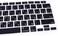 US Layout Russian language Silicone Keyboard Cover Skin For MacBook Air 13" 2020 With Touch ID Model:- A2179/A2337 M1 Chip, Keyboard Accessories" Black