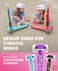 Boldcube Teeny Fold 3 Wheel Scooter - Mermaid