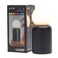 Mini wireless lamp with compact design and black finish ideal for modern home d&eacute;cor spaces portable and easy to use suitable for various settings provides ambient lighting solution