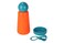 Skittle Bottle Series 2.0 300ml Coral &amp; Sky blue &ndash; Insulated Hot &amp; Cold Water Bottle