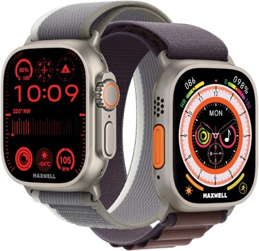MAXWELL MW Smart Watch ultra 2 with dual strap
