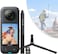 Insta360 X3 360 Degree Action Camera SURVEY Kit Inc: Invisible Selfie Stick + Tripod + 64GB