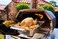 Ooni Large 17" x 12" Roasting Pan - Non Stick Stainless Steel Roasting Tray With Rack And Wooden Carving Meat Board, Ovensafe Cookware, Roaster Tin