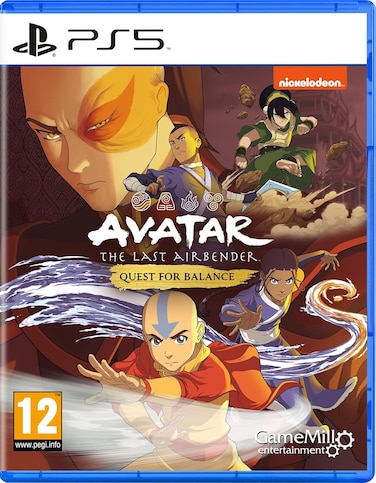 Avatar The Last Airbender Quest for Balance PS5 PEGI