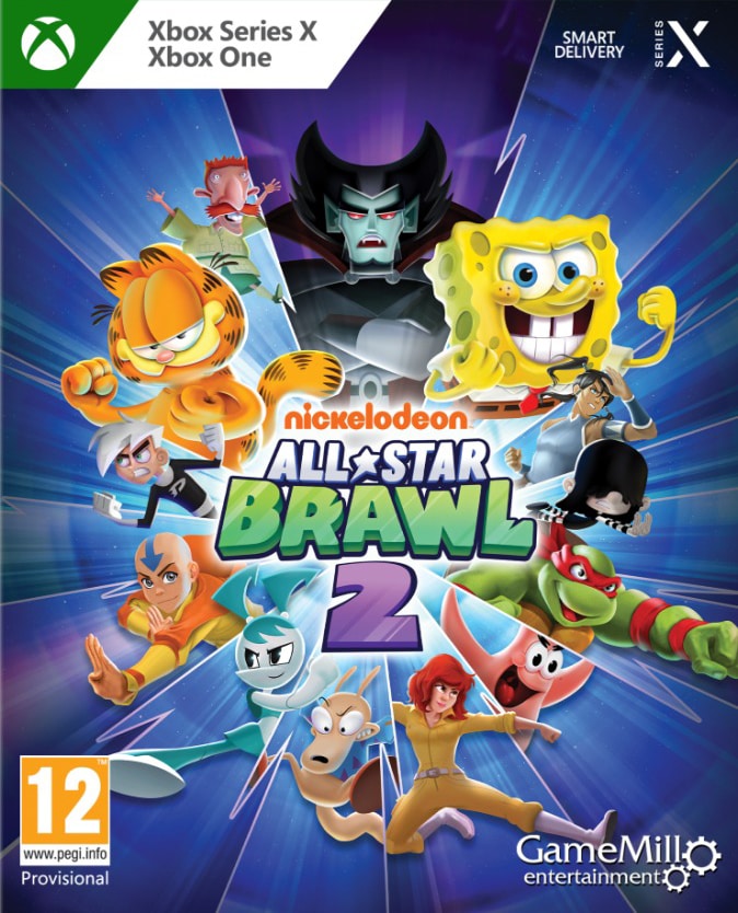 جايم ميل إنترتينمنت Gamemill Entertainment Nickelodeon all-star Brawl 2 Xbox Series X