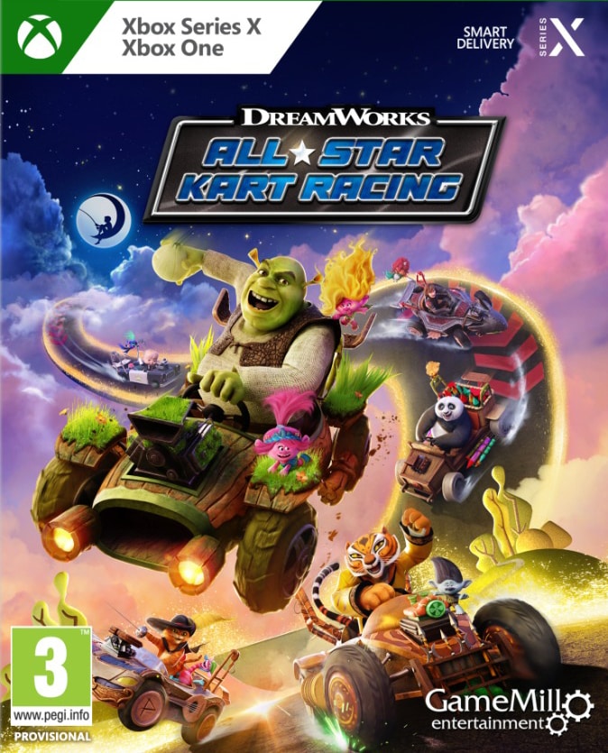 gamemillentertainment Gamemillentertainment Dreamworks all-star Kart Racing