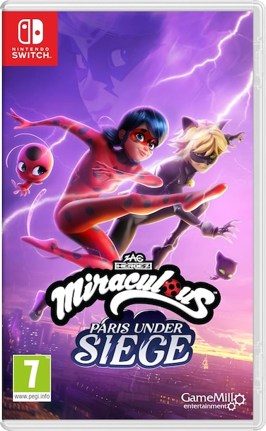 لعبة GameMill Miraculous: Paris Under Siege Pegi Switch