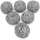 Stainless Steel Scouring Pads &ndash; Heavy-Duty Metal Scrubbers for Cast Iron, Dishes, Pots, Pans, Grills &amp; Kitchen Cleaning &ndash; Rust-Resistant, Ultra-Strong Scrub Sponge (6-Pack)