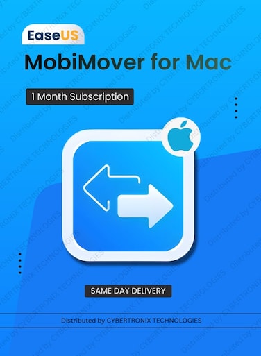 EaseUS MobiMover for Mac   1 Device 1 Month   Digital License   Same Day Delivery