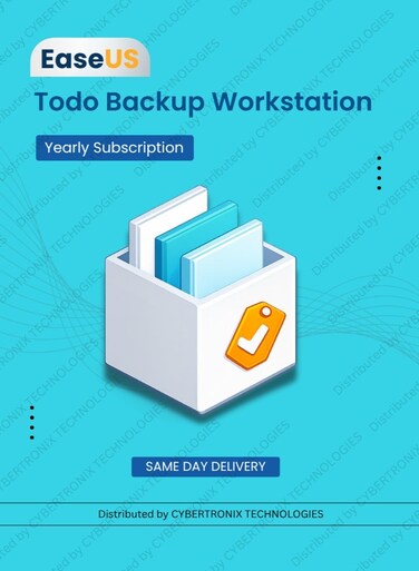 EaseUS Todo Backup Workstation   Unlimited Devices 1 Year   Digital License   SAME DAY DELIVERY