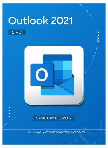 Microsoft Outlook 2021 5PC   Digital License   Same-Day Delivery