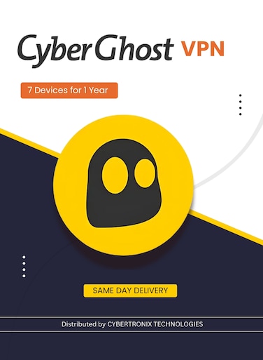 CyberGhost VPN   7 Devices for 1 Year   Digital License   SAME DAY DELIVERY