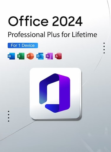 Microsoft Office 2024 Professional Plus - Lifetime Subscription for 1 Device   Digital License   Same Day Delivery
