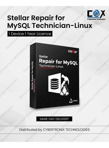Stellar Repair for MySQL Technician-Linux   1 Device for 1 Year   Digital License