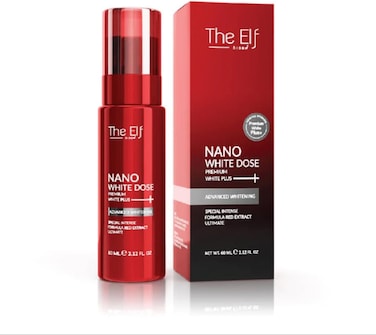 The Elf Nano White Dose Serum, Brightening &amp; Hydrating with Niacinamide &amp; Vitamin C, 60ml