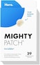 Mighty Patch Invisible+ by Hero Cosmetics &ndash; Thin Hydrocolloid Acne Pimple Patches, 39 Count
