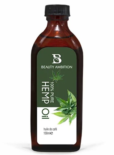 Beauty Ambition, Hemp Oil for Hair Growth &amp; Skin Treatment, 150ml