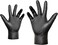 Zalcoon Black Nitrile Gloves, Heavy Duty Industrial Disposable Gloves Latex Free, Powder Free, Mechanic Gloves, Diamond Texture (1Pack X 100 Pieces) - Extra Large